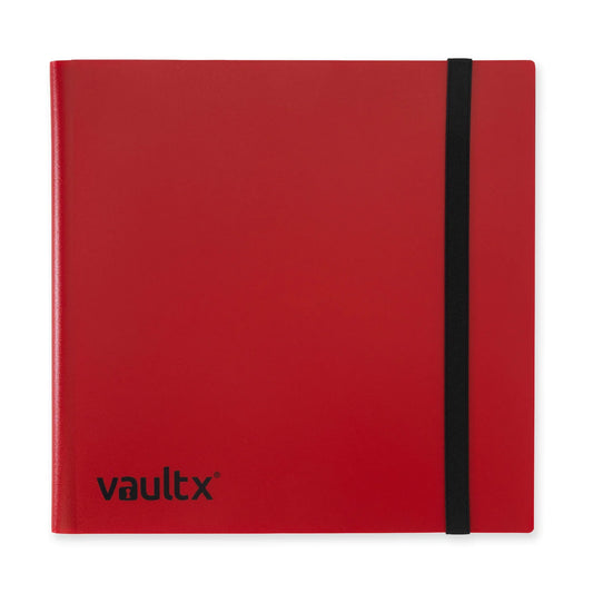 Vault X - Strap Binder 12-Pocket Red
