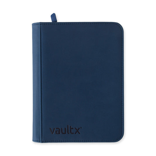 Vault X - 4-Pocket Exo-Tec® Zip Binder Royal Blue