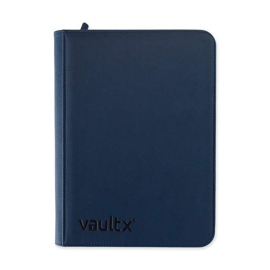 Vault X Exo Tec - Zip Binder 9-Pocket Royal Blue