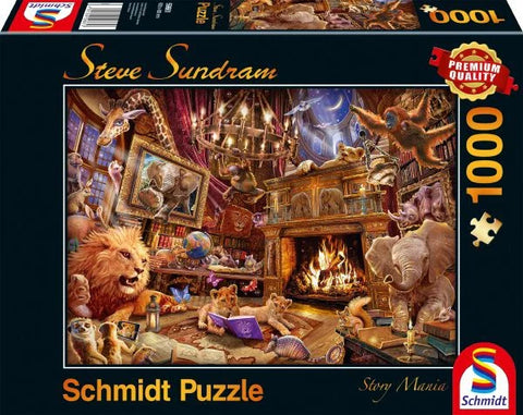 Schmidt Spiele (59661) - Steve Sundram: "Story Mania" - 1000 pieces puzzle