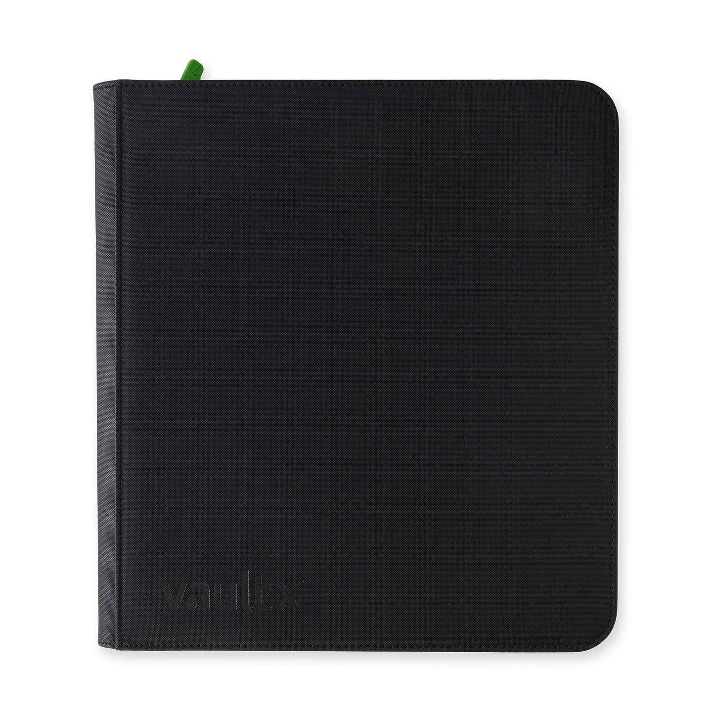 Vault X - 12-Pocket Exo-Tec® Zip Binder Signature Black