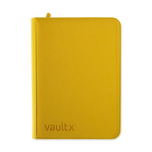 Vault X Exo Tec - Zip Binder 9-Pocket Sunrise Yellow