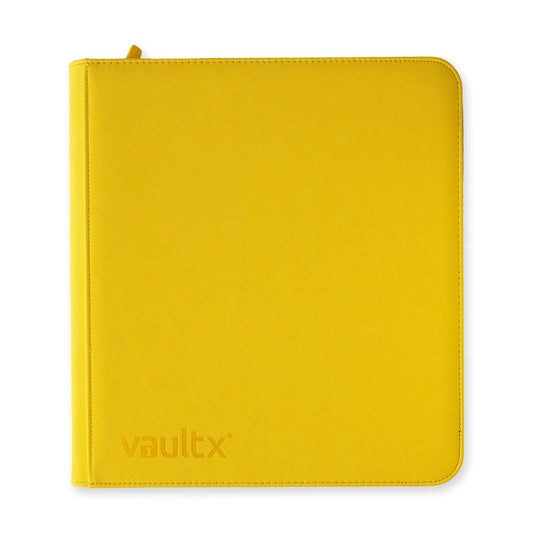 Vault X - 12-Pocket Exo-Tec® Zip Binder Sunrise Yellow
