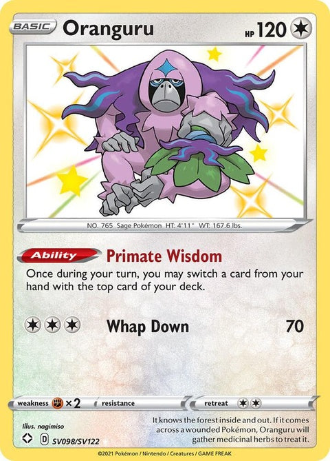 sv098/sv122-oranguru