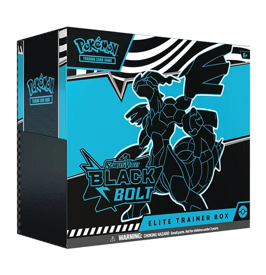 Pokemon TCG: Scarlet & Violet 10.5 - Black Bolt - Elite Trainer Box Zekrom