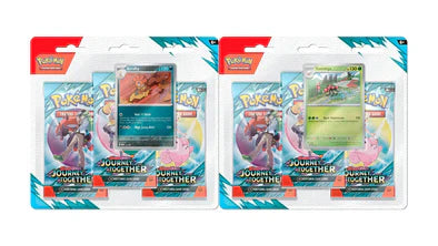 ***Preorder*** Pokemon TCG: Scarlet & Violet 9 – Journey Together - 3-Pack Blister