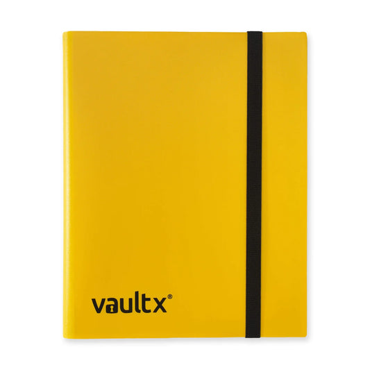 Vault X - 9-Pocket Strap Binder Yellow