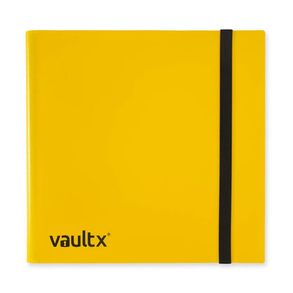 Vault X - Strap Binder 12-Pocket Yellow